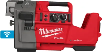 Aku drážkovač trubek Milwaukee M18 FRGRO114-802C Roll groover, 2x aku M18 FB8 + M12-18 FC + kufr, 4933479789